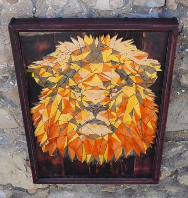 Marquetry-inspired Recycled Skateboard Art 10 • Recycled Art • Recyclart Marquetry-inspired Recycled Skateboard Art 9 • Recycled Art