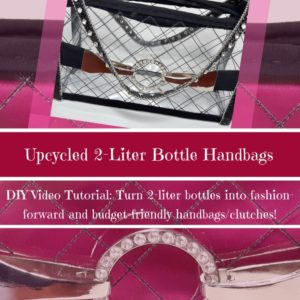 Diy Video Tutorial: Upcycled Plastic Bottle Handbag! 1 &bull; Accessories