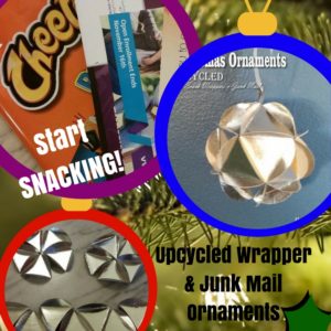 Diy Video Tutorial: Upcycled Snack Bag Ornaments 13 &bull; Upcycled Jewelry Ideas