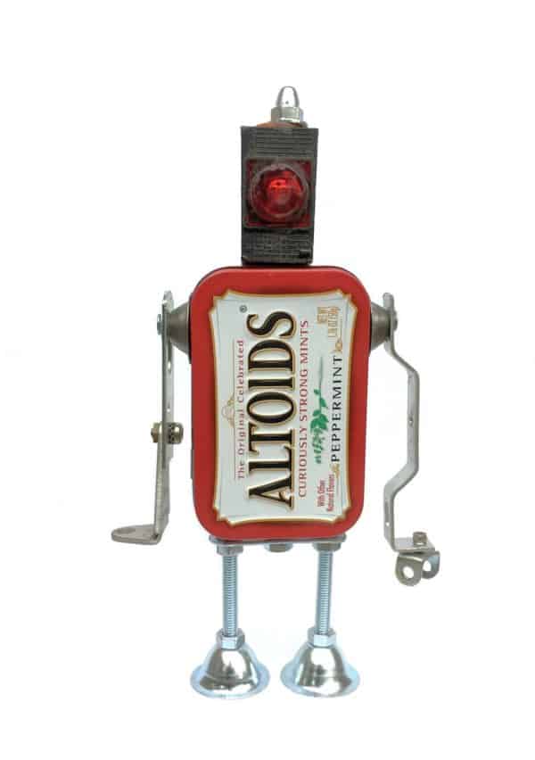 This cute little Altoids Robot can be made with the DIY Video Tutorial.