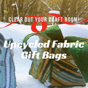 Upcycled Fabric Christmas Packaging Will Make Packages Sparkle! 1 &bull; Accessories