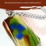 Upcycled Fused Glass Jewelry Made In Your Microwave! 2 • Recycled Glass • Recyclart Upcycled Fused Glass Jewelry Made In Your Microwave! 1 • Recycled Glass