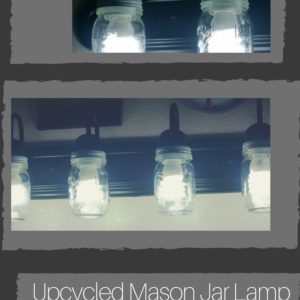 Upcycled Mason Jar Lamp Globes 1 &bull; Lamps & Lights