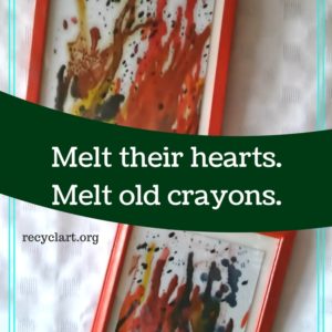 Upcycled Crayon Art / Reciclado De Crayones 3 &bull; Recycled Furniture