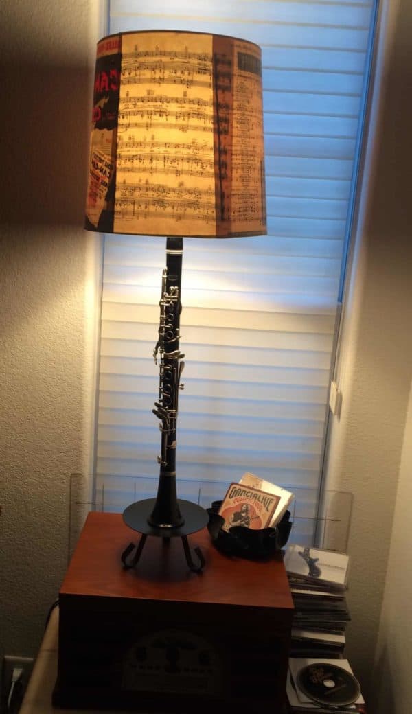 Old Band Instrument Lives On As A Shining Star 3 &bull; Lamps & Lights