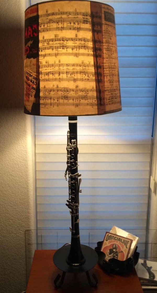 Old Band Instrument Lives On As A Shining Star 1 &bull; Lamps & Lights