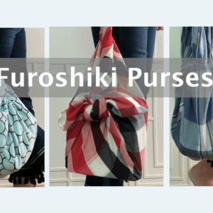 Upcycle Textiles into Furoshiki Purses: Using Knots & Folds 1 &bull; Clothing & Accessories