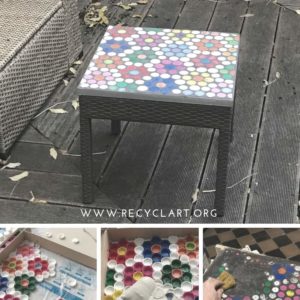 New Life for My Garden Coffee Table 1 &bull; Recycled Plastic