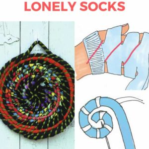 Cushion Made of Lonely Socks 1 &bull; Clothing & Accessories