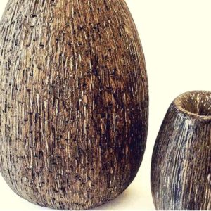 Large Recycled Cardboard Vases 3 &bull; Recycled Cardboard