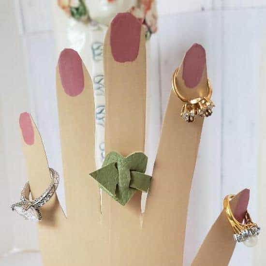 Repurposed Leather Purse Ring 7 &bull; Upcycled Jewelry Ideas