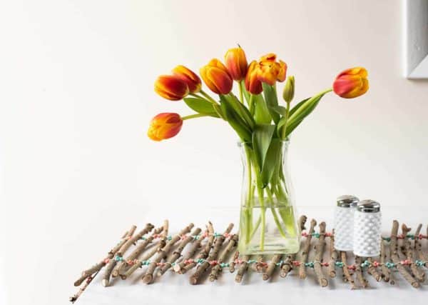 Upcycled Christmas Tree Into Table Runner 7 &bull; Wood & Organic