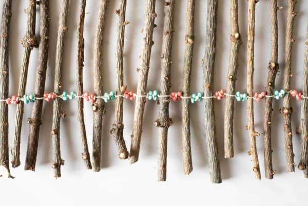 Upcycled Christmas Tree Into Table Runner 9 &bull; Wood & Organic