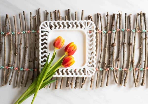 Upcycled Christmas Tree Into Table Runner 3 &bull; Wood & Organic