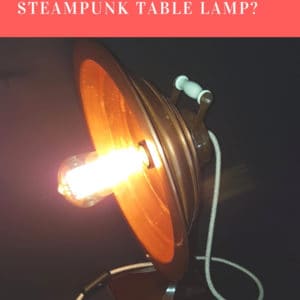 How to Transform an Old Electric Heater into an Industrial/Steampunk Table Lamp? 1 &bull; Lamps & Lights