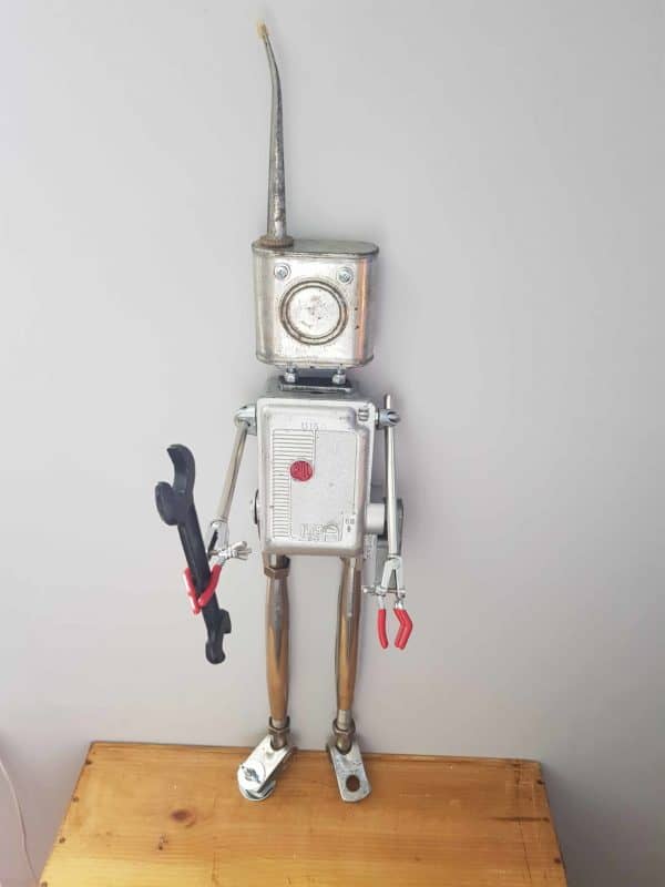 Old Bill: Robot Sculpture 1 &bull; Recycled Art