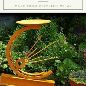 "Sunrise" Garden Sculpture 1 &bull; Recycling Metal