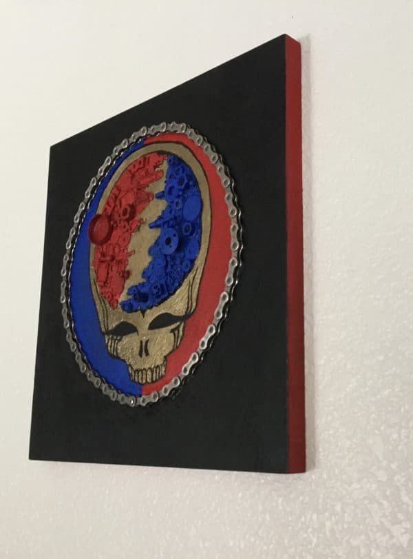 A Fitting Tribute: Canvas From Found Objects 10 • Recycled Art • Recyclart A Fitting Tribute: Canvas From Found Objects 9 • Recycled Art