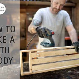 How To Make A Bath Caddy From Reclaimed Wood 3 &bull; Recycled Pallets