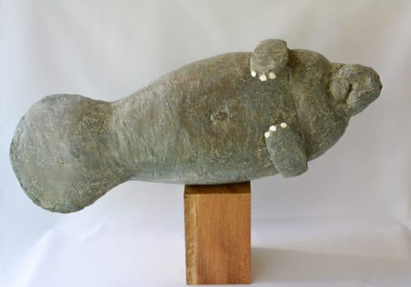 Peixe boi - Recycled Cardboard Sculpture 3 &bull; Recycled Art