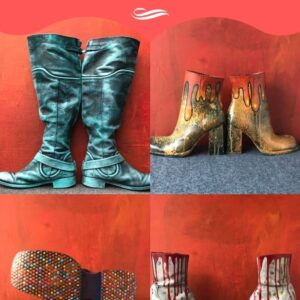 Displayable and Wearable Fashion: Hand Painting on Shoes! 5 &bull; Accessories