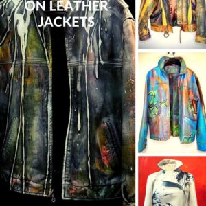 Displayable Wearable Art: Painting on Leather Jackets 7 &bull; Accessories