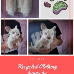 Recycled Clothing bunny by TouchedbyLavender 1 &bull; Clothing