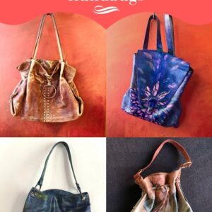 Painting on Secondhand Handbags 1 &bull; Accessories