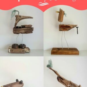 Salvaged Wood & Metal Sculptures by J J Designs 13 &bull; Do-It-Yourself Ideas