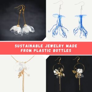 Upcycled Elegance - Sustainable Jewelry Made From Plastic Bottles 1 &bull; Upcycled Jewelry Ideas