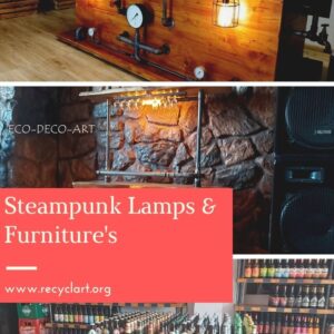 Steampunk Lamps & Furniture's 7 &bull; Do-It-Yourself Ideas