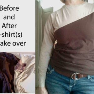 Before-After-Upcycled-T-shirt