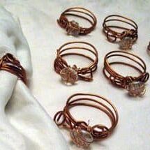 CopperWrapNapkinRings