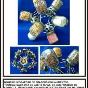 ICOSAEDRO CON FRASCOS