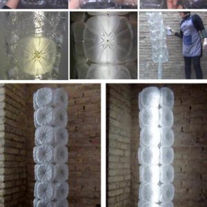 Lampara-realizada-con-garrafas-de-plastico-recicladas-infographic