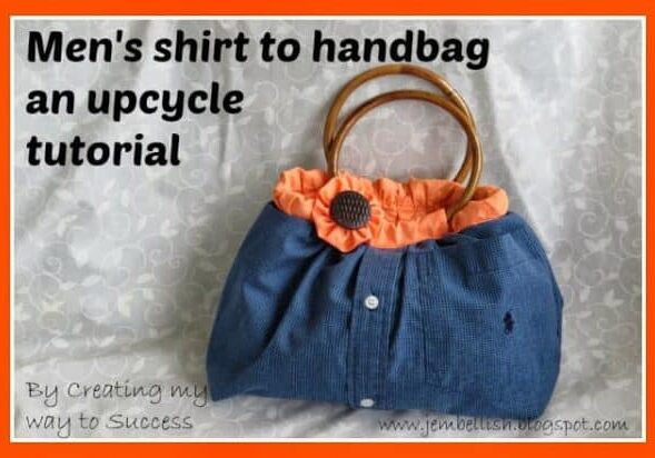 Mens-shirt-to-handbag-upcycle-tutorial