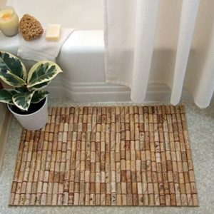 Wine-cork-bath-mat