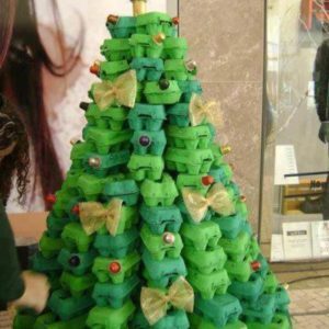 egg-carton-christmas-tree