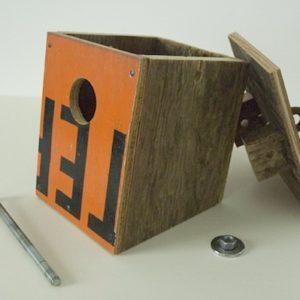 Recycled Bird houses