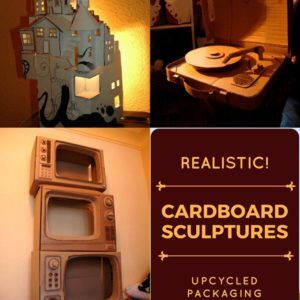 recyclart.org-amazing-realistic-cardboard-sculptures-imitate-life-01