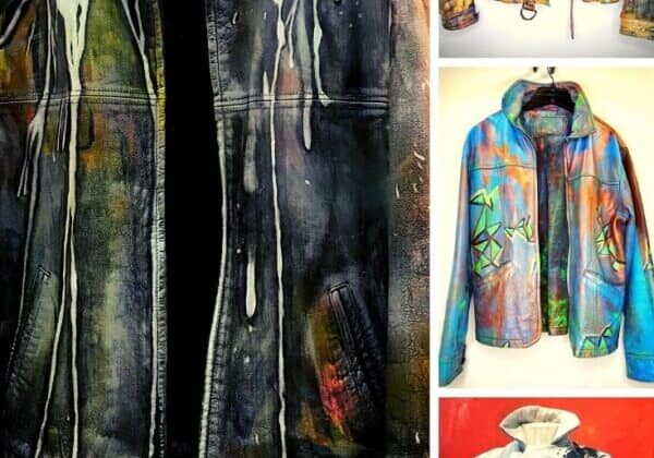 Painting on Leather Jackets