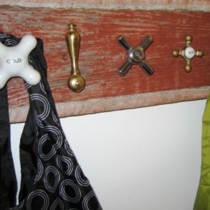 faucet coat rack