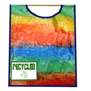 Pink2Orange - fused plastic bags