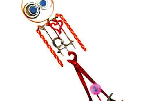 recyclart.org-garden-ideas-flowers-yard-scrap-metal-art