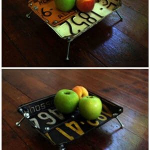 License plate bowls 1