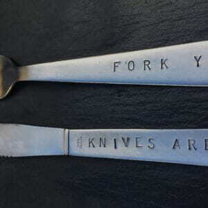 recyclart.org-not-politically-correct-engraving-stainless-steel-cutlery
