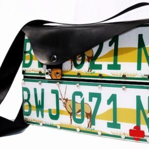 numberplate handbag