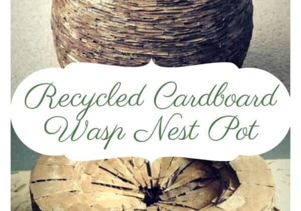 recyclart.org-recycled-cardboard-wasp-nest-pot-2