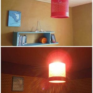 Trashcan Untrashed Into Hanging Lamp 1