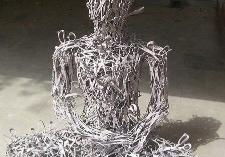 scissor-sculpture